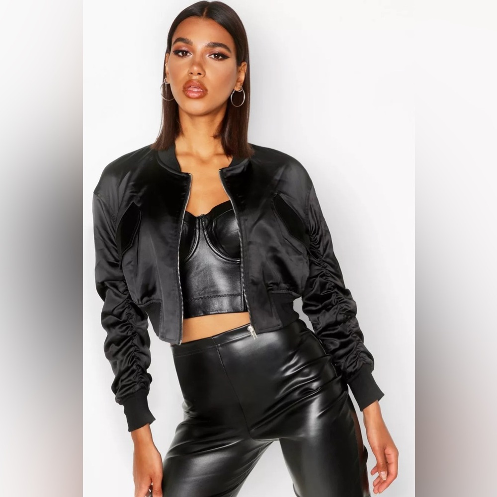 Gabrielle Union Medium Womens New York & Company Black Jacket LIKE NEW!!